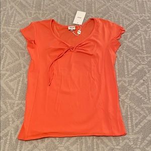 NWT Armani coral top